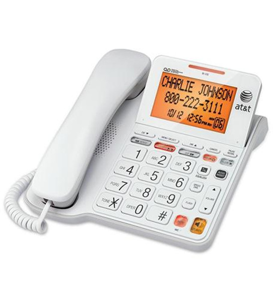 ATT Corded Answering System w/Large Display