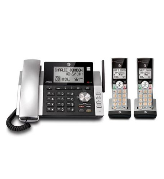 ATT 2 Handset Corded Cordless Answering Sys