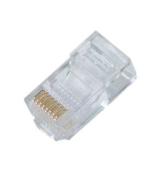 Dynacom 6C6P PLUG FOR ROUND- SOLID 100 PK