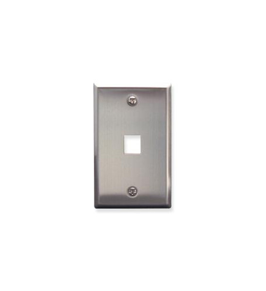 ICC IC107SF1SS- 1Port Face  Stainless Steel
