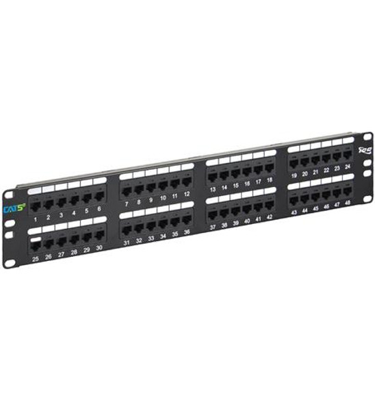 ICC Patch Panel 48PT- CAT5E- 2RMS