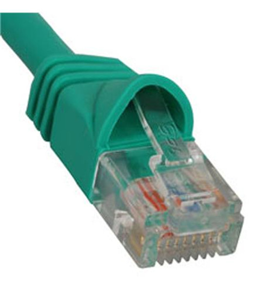 ICC PATCH CORD- CAT 5e- MOLDED BOOT- 1' GN