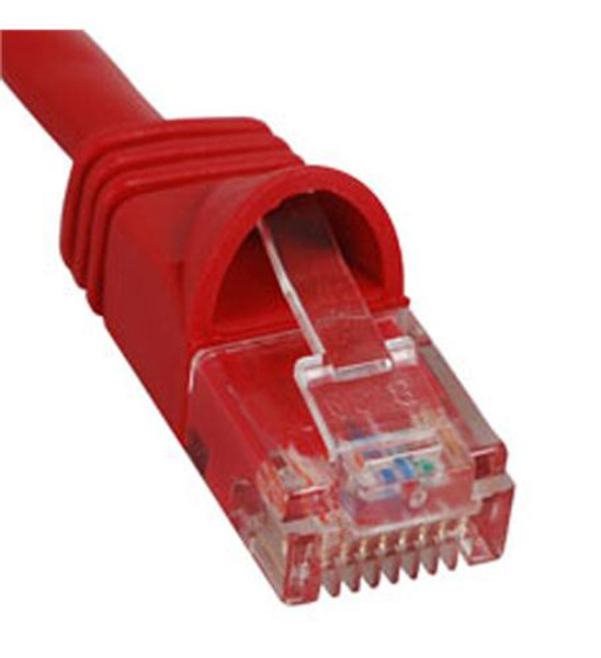 ICC PATCH CORD- CAT 5e- MOLDED BOOT- 1' RD