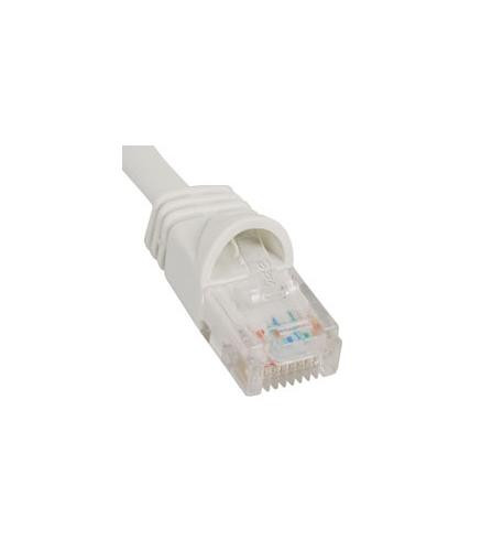 ICC PATCH CORD- CAT 6- MOLDED BOOT- 7'  WH