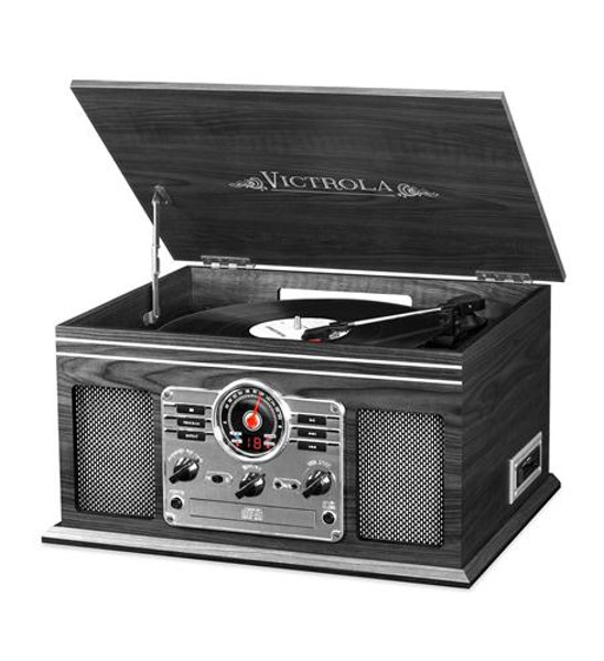 Innovative Technology 6-in-1 Victrola Entertainment Center