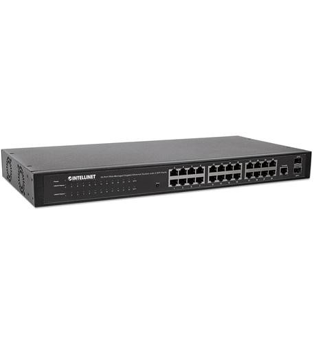 Intellinet 24 Port Gig managed switch + SFP