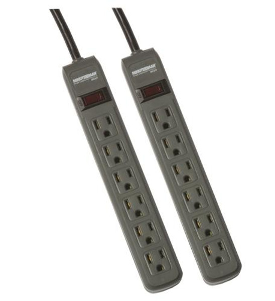 MINUTEMAN UPS 2 Pack Power Strips with 3ft Cord- 241J