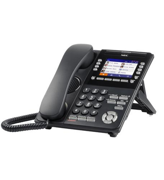 NEC SL2100 DT920 IP Self-Labeling Color Phone BK
