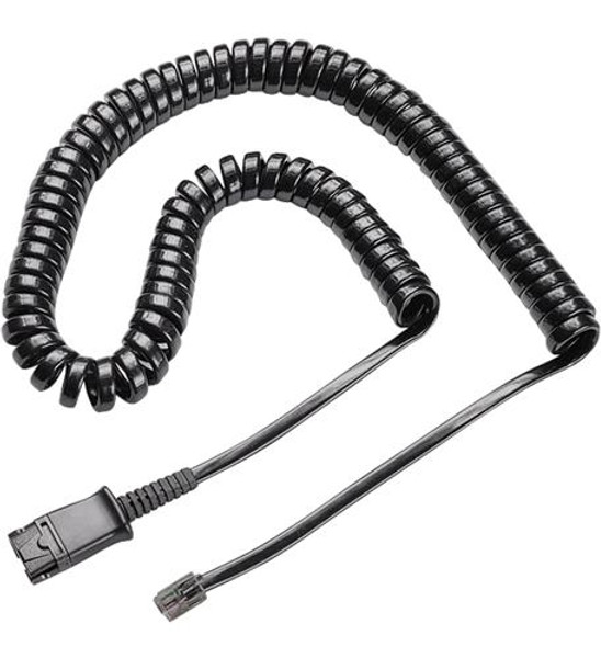 Plantronics Coil Cord to QD Modular Plug- U10