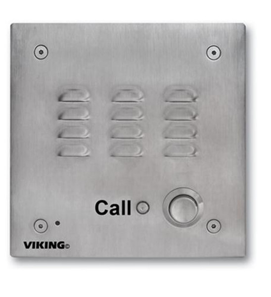 Viking Electronics Stainless Steel Handsfree IP Phone EWP