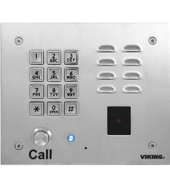 Viking Electronics VoIP Vandal Resistant Phone Stainless