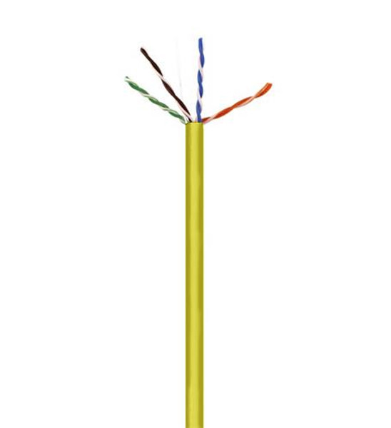 Wavenet CAT6 UTP PLENUM NO SPLINE YELLOW