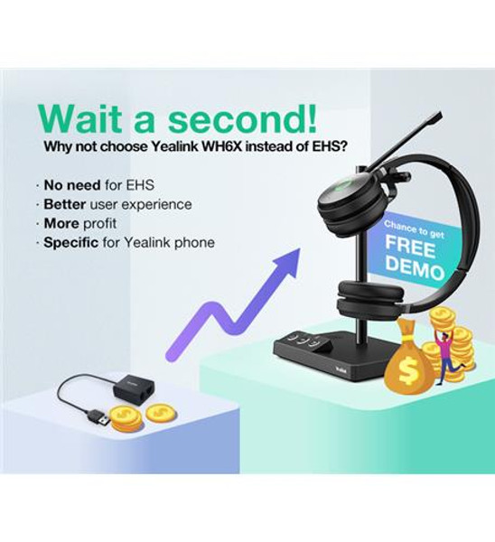 Yealink EHS40 Headset Adapter EHS40- USB