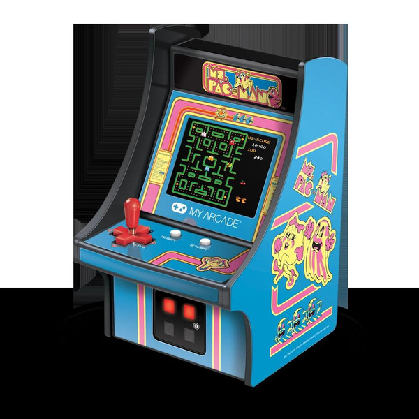 DreamGear 6.75in RETRO MS. PAC-MAN MICRO PLAYER