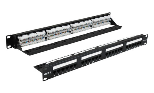 Wavenet CAT6 PATCH PANEL 24 PORT 1U