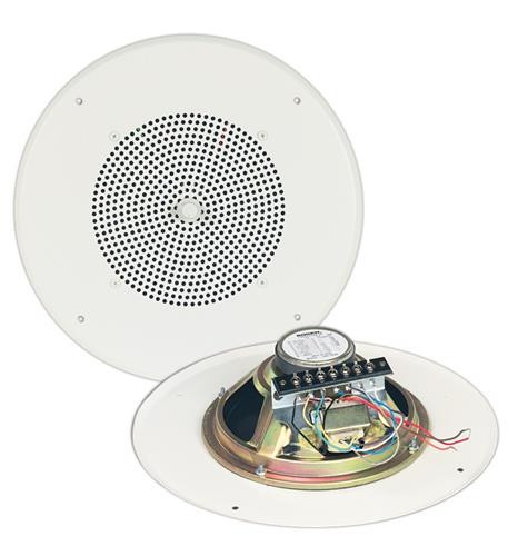 CEILING SPEAKER, 8 INCH BRIGHT WHITE