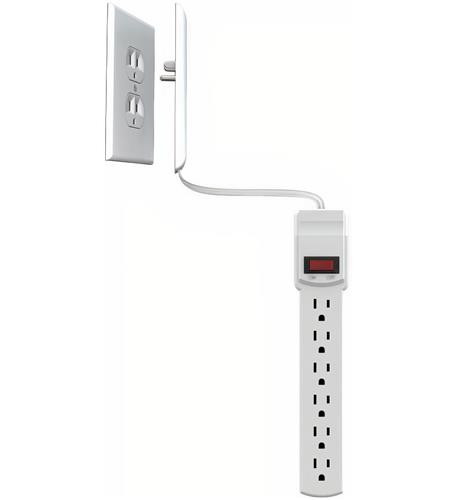 PL-Sleek Socket 6 Outlet Surge Protector