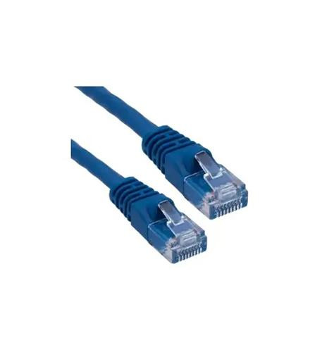 CAT6E PATCH CORD BOOTED 10' BLUE