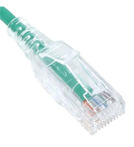 PATCH CORD, CAT 6 SLIM CLEAR SR 10PK 1FT