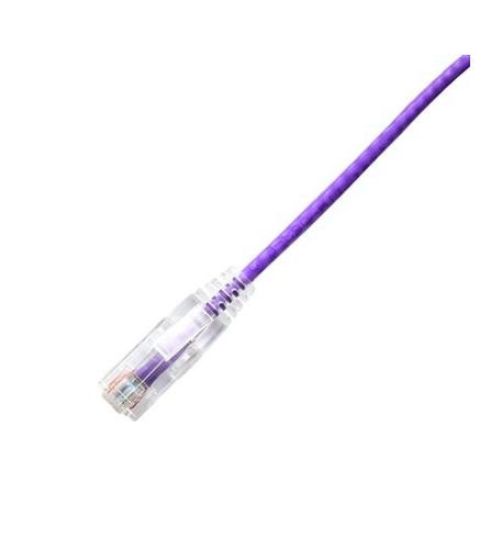 PATCH CORD CAT6 SLIM 3FT PURPLE