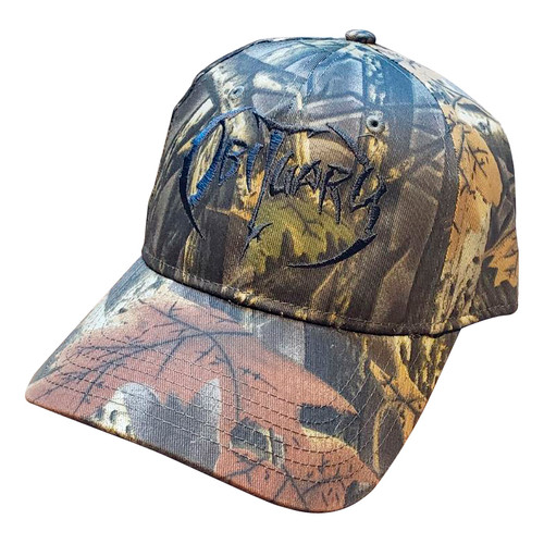 "Hunting Camo" Hat with Black Logo