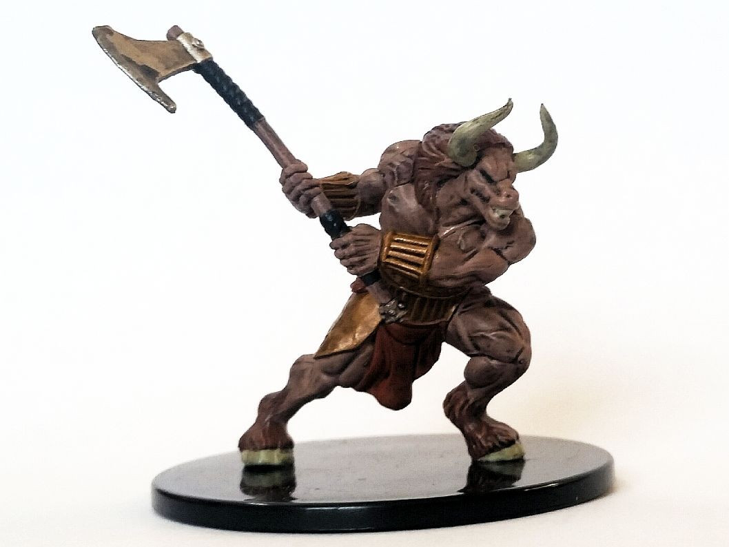 Monster Menagerie 43 - Minotaur - Beholder The Bargains Dungeons