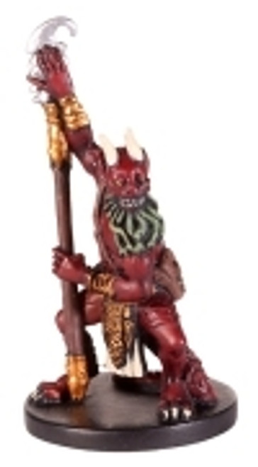 Bearded Devil Dungeons & Dragons miniature from Harbinger set.