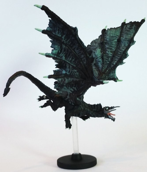 Black Dragon Dungeons & Dragons miniature from Icons of the Realms Elemental Evil set.