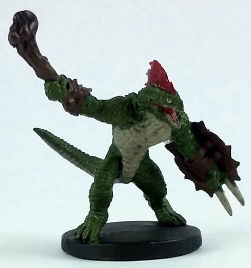 Lizardfolk Fighter Dungeons & Dragons miniature from Icons of the Realms Rage of Demons set.