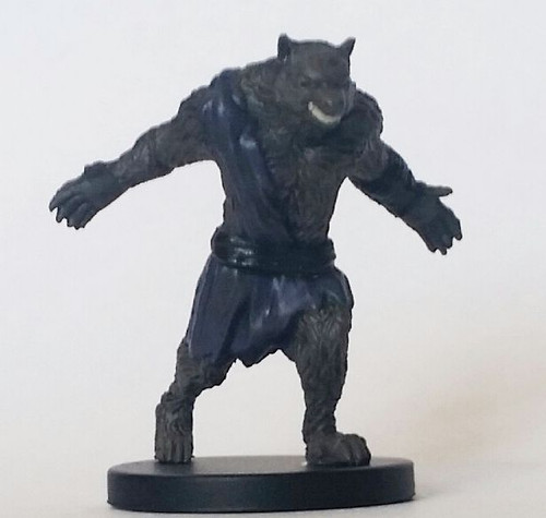 D&D Monster Menagerie Werewolf miniature.