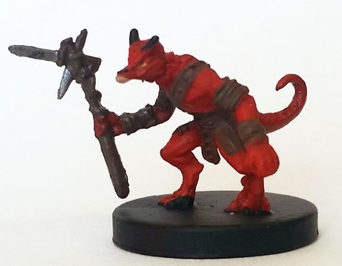 Kobold (Spiked Club) Dungeons & Dragons miniature from Icons of the Realms Monster Menagerie 2 set.