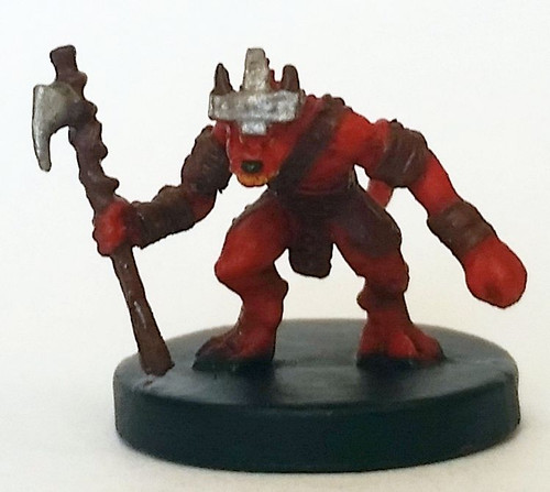 Kobold (Pick and Helmet) Dungeons & Dragons miniature from Icons of the Realms Monster Menagerie 2 set.