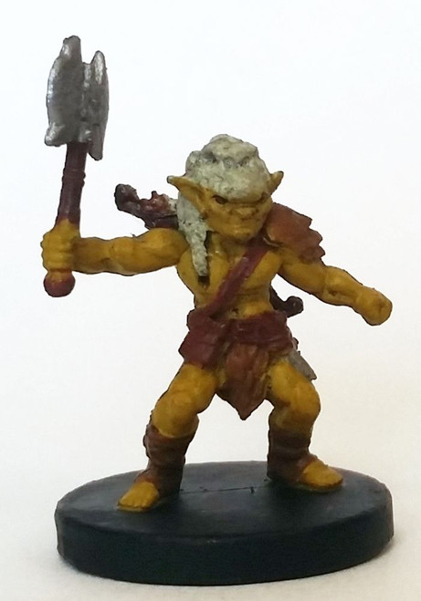 Goblin (Axe) Dungeons & Dragons miniature from Icons of the Realms Monster Menagerie 2 set.
