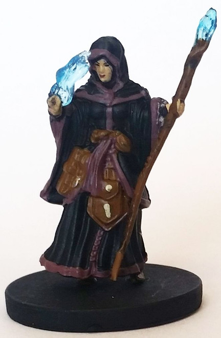 Human Wizard Dungeons & Dragons miniature from Icons of the Realms Monster Menagerie 2 set.