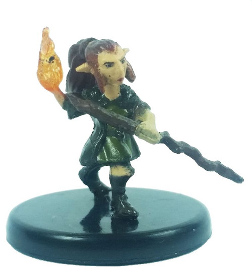 Gnome Wizard (fireball) Dungeons & Dragons miniature from Icons of the Realms Monster Menagerie 3 set.
