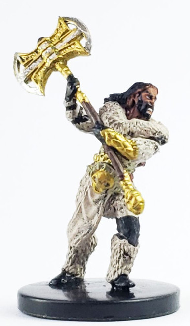 Berserker (male) Dungeons & Dragons miniature from Icons of the Realms Waterdeep Dungeon of the Mad Mage set.
