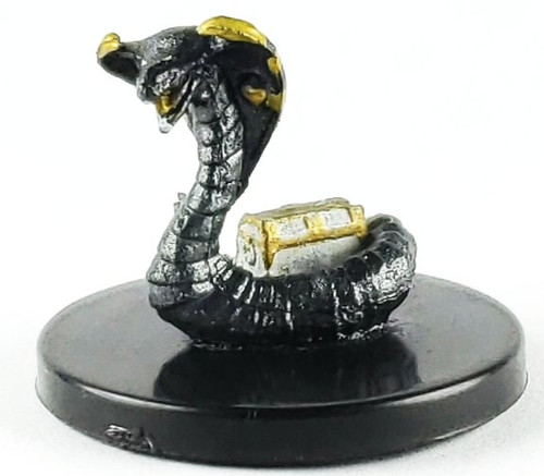 Iron Cobra Dungeons & Dragons miniature from Icons of the Realms Mordenkainen's Foes set.