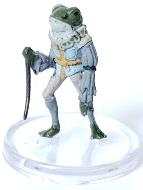 Bullywug Royal Dungeons & Dragons miniature from the Icons of the Realms The Wild Beyond the Witchlight set.