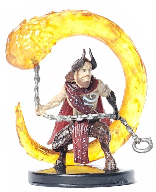 Satyr Firedancer Dungeons & Dragons miniature from the Icons of the Realms Mythic Odysseys of Theros set.