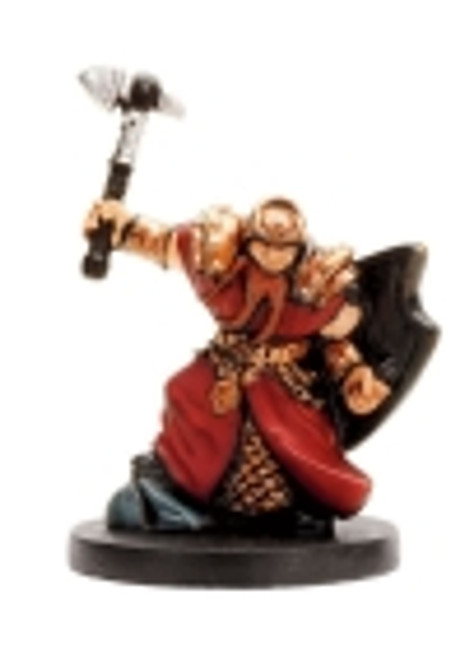 Dothal, Dwarf Cleric pre-painted miniature from Dungeons & Dragons Basic Game (2006)