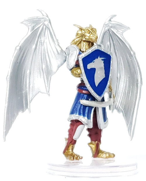 Dragonborn of Bahamut miniature from Dungeons & Dragons Icons of the Realms: Fizban's Treasury of Dragons set.