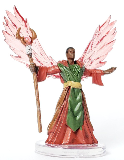 Aasimar miniature from Dungeons & Dragons Icons of the Realms: Mordenkainen Presents Monsters of the Multiverse set.