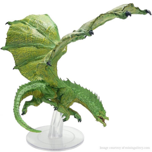 Young Green Dragon miniature from Dungeons & Dragons Icons of the Realms: Dragonlance: Shadow of the Dragon Queen set.
