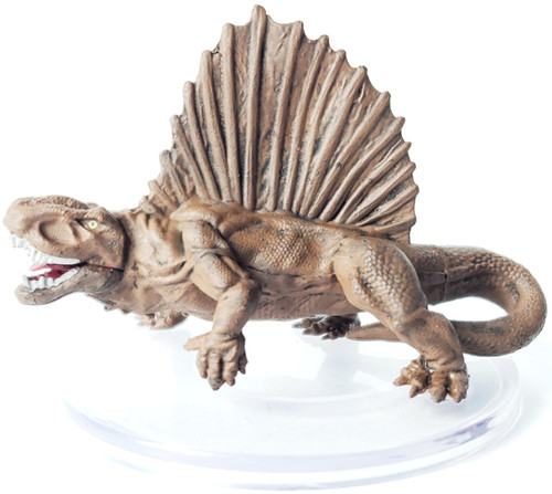Dimetrodon miniature from Dungeons & Dragons Icons of the Realms: Sand & Stone set.
