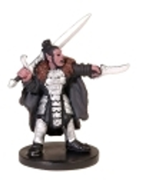 Half-Orc Fighter Dungeons & Dragons miniature from Harbinger set.