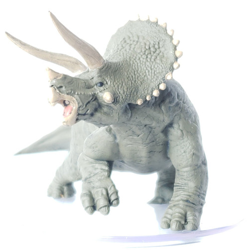 Triceratops miniature from Dungeons & Dragons Icons of the Realms: Sand & Stone set.