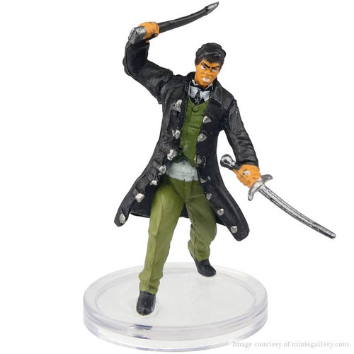 Arthur Sedgwick miniature from Dungeons & Dragons Icons of the Realms: Van Richten's Guide to Ravenloft set.