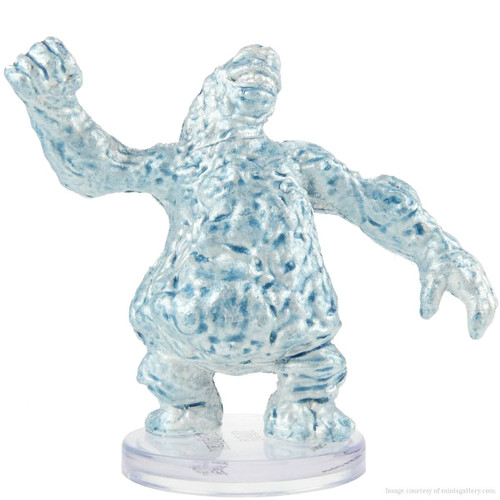 Snow Golem miniature from Dungeons & Dragons Icons of the Realms Monster Menagerie Revisited set.