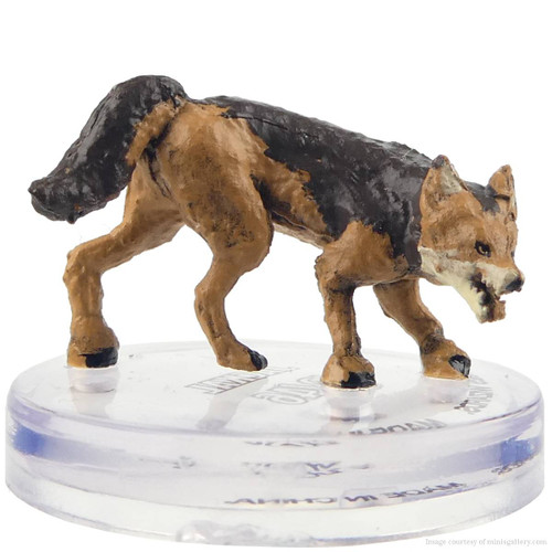Jackal miniature from Dungeons & Dragons Icons of the Realms Monster Menagerie Revisited set.