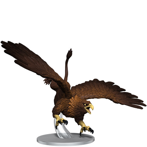 Griffon (brown head) miniature from Dungeons & Dragons Icons of the Realms Monster Menagerie Revisited set.